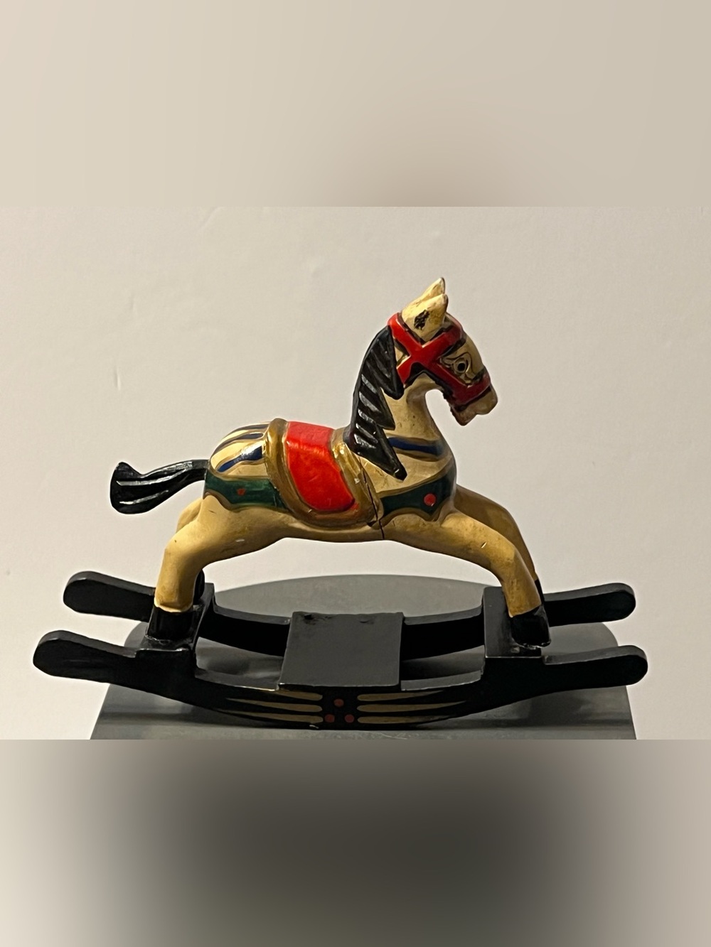Vintage Dollhouse Rocking Horse